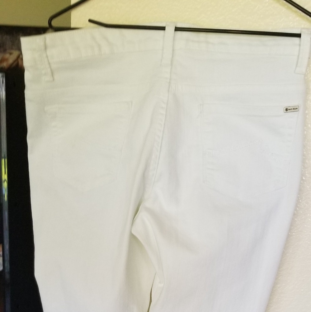 Size 10 Max Studio Boyfriend Crop Ankle - Picture 2 of 6